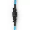 Spiraalne USB-kaabel GLORIOUS GMMK Electric Blue — Eemaldatav klaviatuurikaabel, täisnurksed pistikud