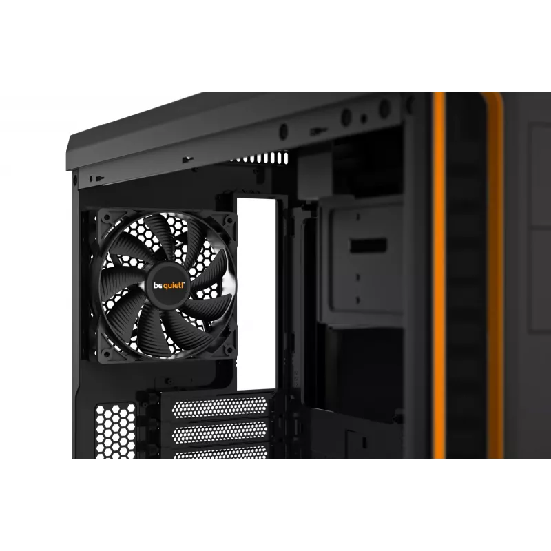 be quiet Pure Base 600 Window Midi Tower Must, Oranž