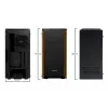 be quiet Pure Base 600 Window Midi Tower Must, Oranž