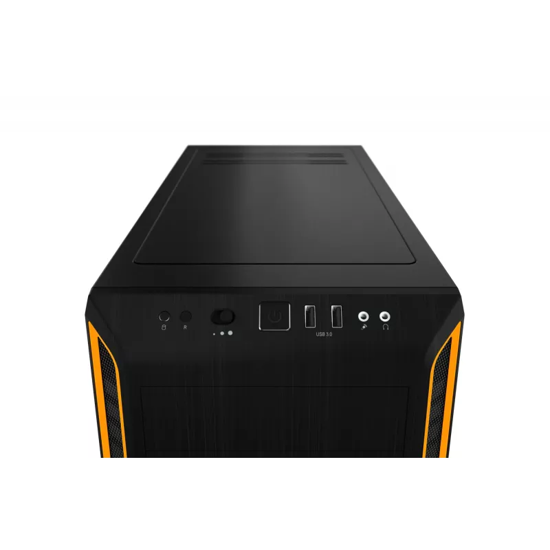 be quiet Pure Base 600 Window Midi Tower Must, Oranž