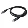 USB-kaabel Akasa AK-CBUB54-10BK 1m USB-C must