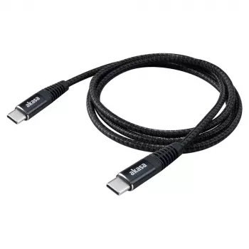 USB-kaabel Akasa AK-CBUB54-10BK 1m USB-C must
