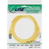 InLine patch-kaabel S/FTP PiMF Cat.6A halogeenivaba 500MHz kollane 0,5m