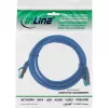 InLine patch-kaabel S/FTP PiMF Cat.6A halogen free 500MHz blue 1.5m