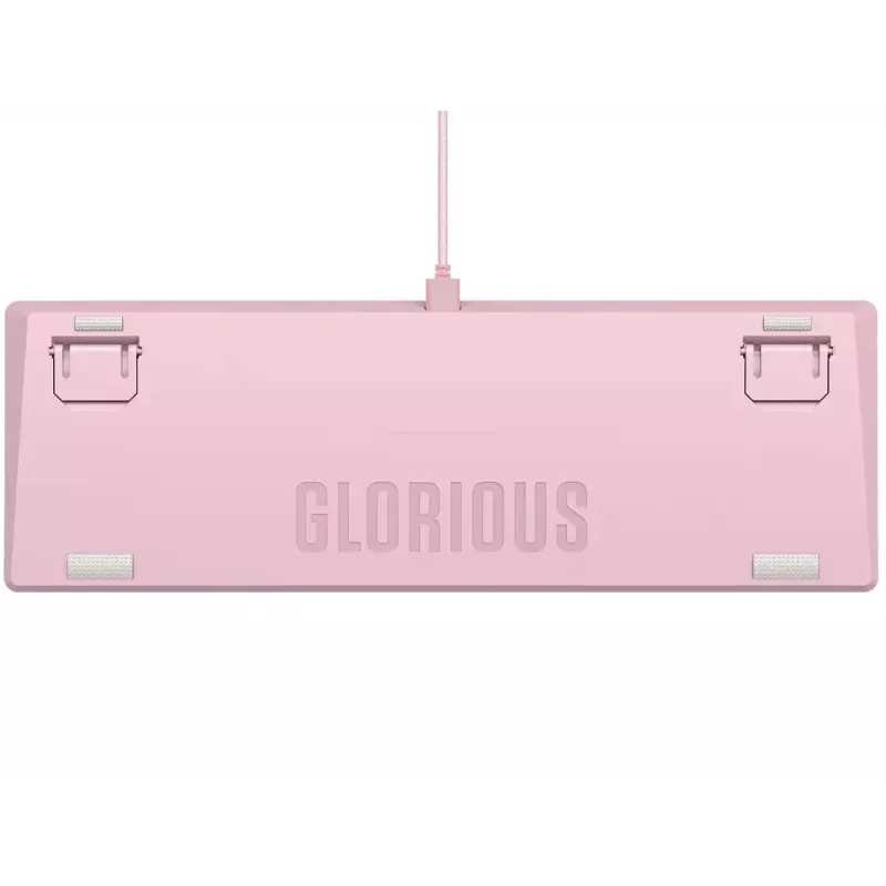 Glorious Gaming GMMK 2 klaviatuur USB USA inglise keel roosa