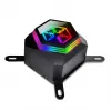 Universaalne vedelikjahuti Silverstone PF240-ARGB 12 cm Must