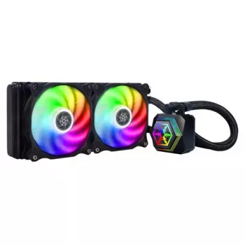 Universaalne vedelikjahuti Silverstone PF240-ARGB 12 cm Must