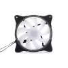 Alphacool Rise Aurora ventilaator 12 cm, must läbipaistev, 2600 p/min, 118.9 m³/h