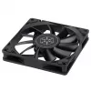 Ventilaator Silverstone Air Slimmer 90 9,2 cm must 500–2500 p/min hüdrauliline