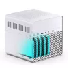 PC korpus Jonsbo N2 Cube Valge SFX 120mm ventilaatorid 2.5 3.5 HDD