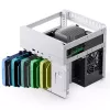 PC korpus Jonsbo N2 Cube Valge SFX 120mm ventilaatorid 2.5 3.5 HDD
