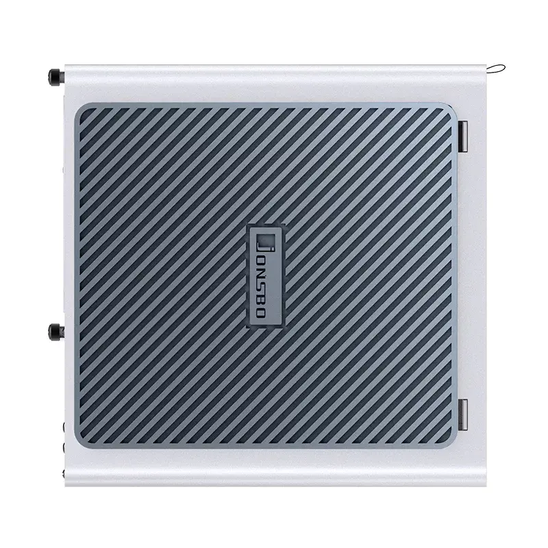 PC korpus Jonsbo N2 Cube Valge SFX 120mm ventilaatorid 2.5 3.5 HDD