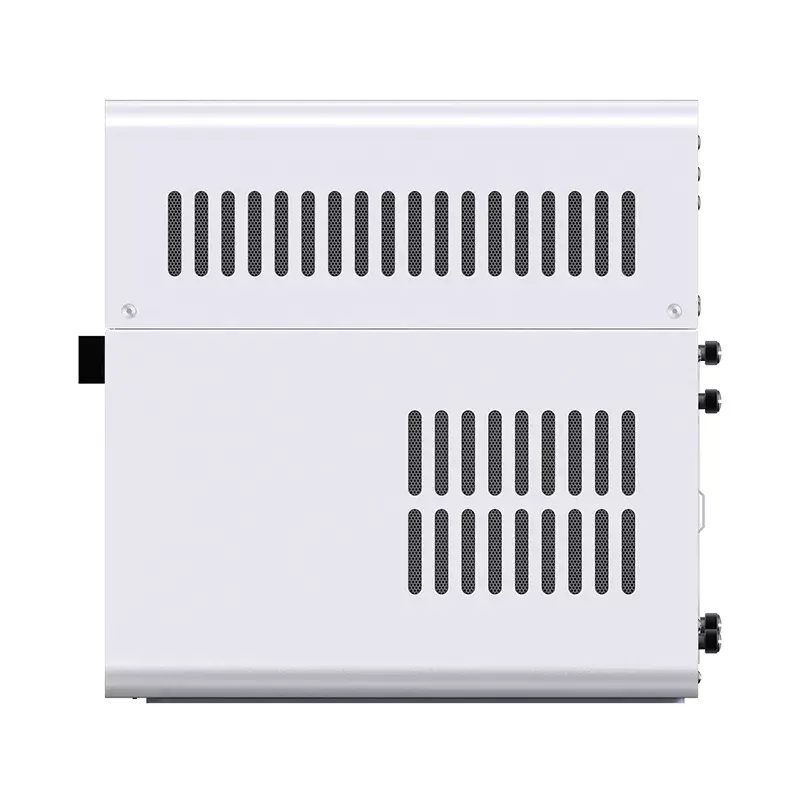 PC korpus Jonsbo N2 Cube Valge SFX 120mm ventilaatorid 2.5 3.5 HDD