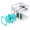 PC korpus Jonsbo N2 Cube Valge SFX 120mm ventilaatorid 2.5 3.5 HDD
