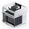 PC korpus Jonsbo N2 Cube Valge SFX 120mm ventilaatorid 2.5 3.5 HDD