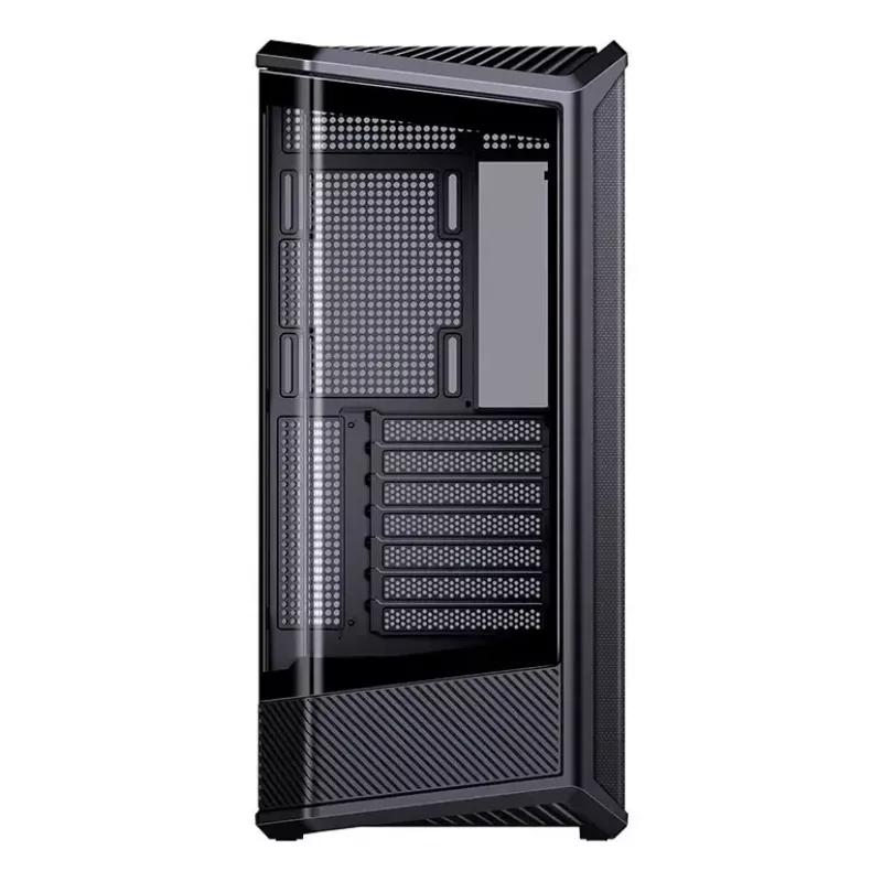 Arvutikorpus Jonsbo D400 Midi Tower ATX karastatud klaasiga - Must