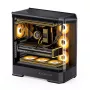 Arvutikorpus Jonsbo D400 Midi Tower ATX karastatud klaasiga - Must