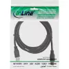 InLine USB 3.2 Gen.1 kaabel, A-tüüpi isane / A-tüüpi isane, must, 0,3 m
