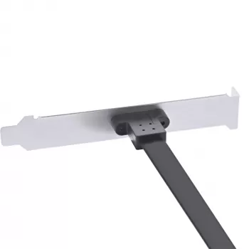 InLine PCI pesa kronstein, USB-C USB 3.2 esipaneeli Key-A sisemine, 0,5 m
