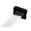 Kaabel Silverstone SST-PP07-BTSW 0,3 m Molex 4p kuni 4xSATA
