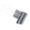 Kaabel Silverstone SST-PP07-BTSW 0,3 m Molex 4p kuni 4xSATA