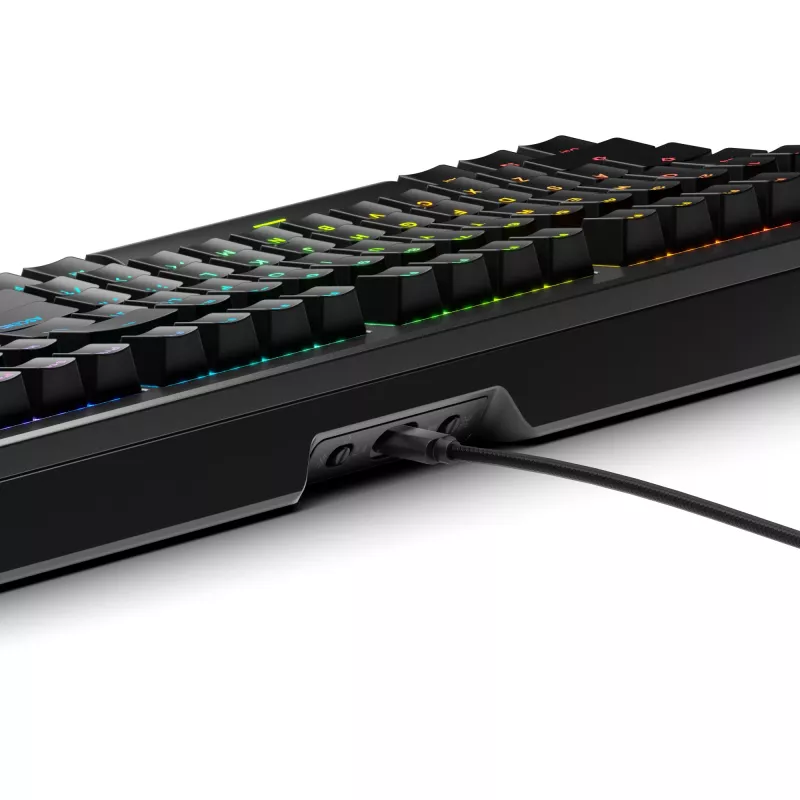 Mehaaniline mängurklaviatuur GLORIOUS GMMK 3 PRO 100% eelmonteeritud juhtmega USB Must US QWERTY RGB