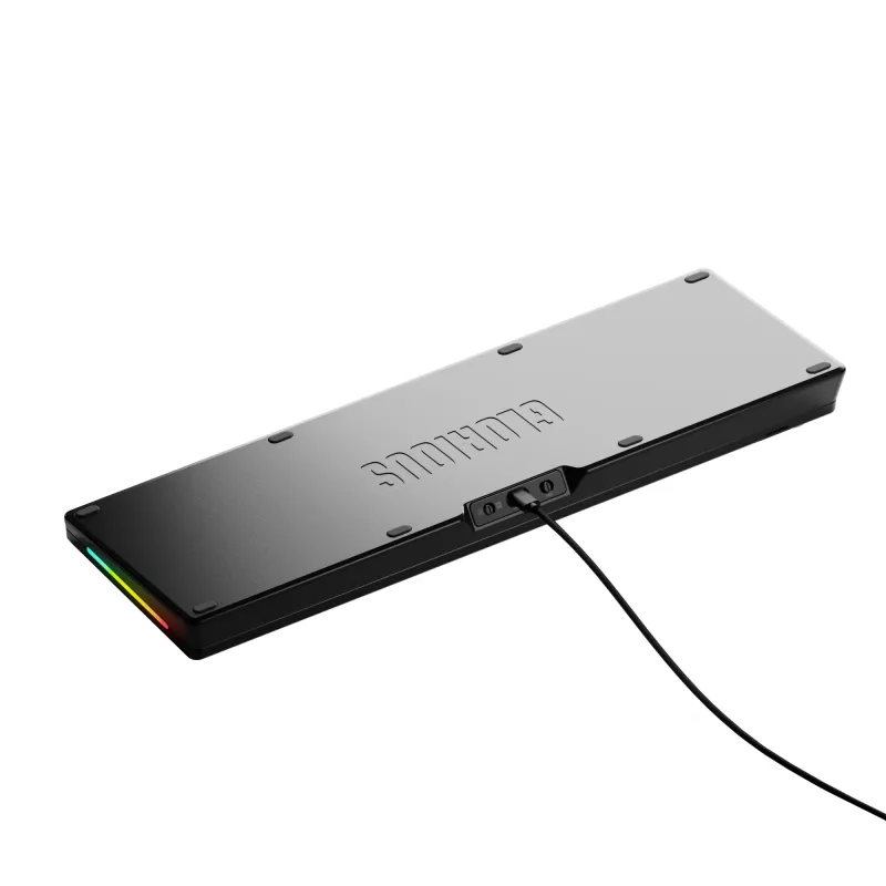 Mehaaniline mängurklaviatuur GLORIOUS GMMK 3 PRO 100% eelmonteeritud juhtmega USB Must US QWERTY RGB