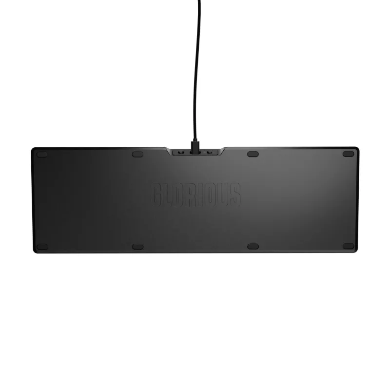 Mehaaniline mängurklaviatuur GLORIOUS GMMK 3 PRO 100% eelmonteeritud juhtmega USB Must US QWERTY RGB