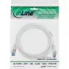InLine patch-kaabel S/FTP PiMF Cat.6A halogen free 500MHz Valge 1.5m
