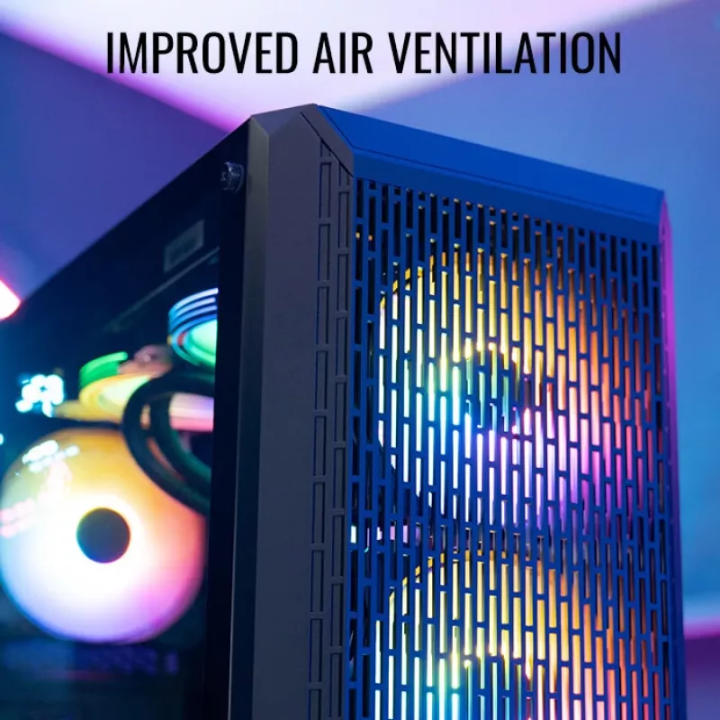 PC Case Aerocool Beam-G-BK-V1 Mini Tower Must