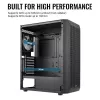 PC Case Aerocool Beam-G-BK-V1 Mini Tower Must