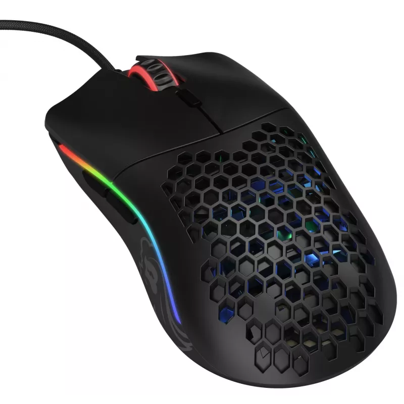 Glorious Gaming Glorious Model O- hiir tavaline (must), paremakäeline, optiline, USB Type-A, 3200 DPI, must