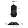 Glorious Gaming Glorious Model O- hiir tavaline (must), paremakäeline, optiline, USB Type-A, 3200 DPI, must