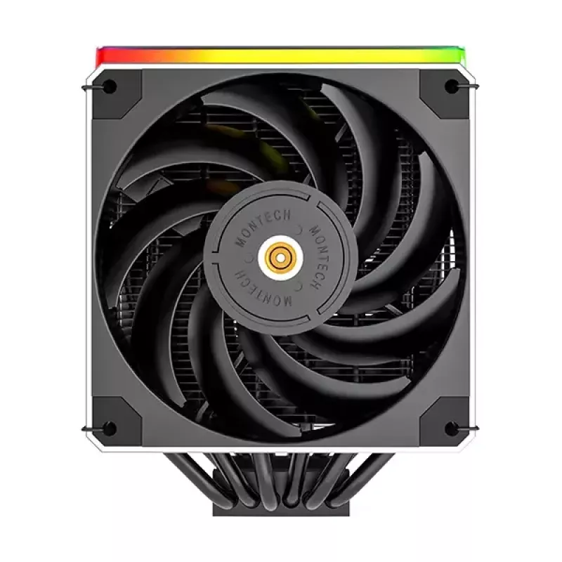Õhkjahuti Montech Metal DT24 Premium 12 cm 800-1950 p/min must