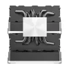 Õhkjahuti Montech Metal DT24 Premium 12 cm 800-1950 p/min must