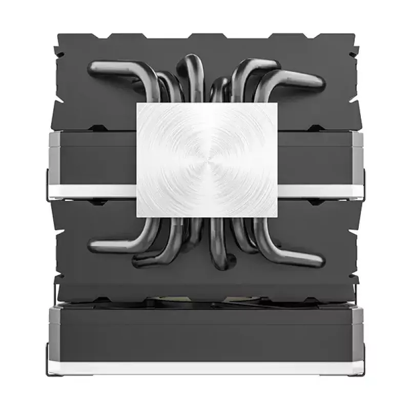Õhkjahuti Montech Metal DT24 Premium 12 cm 800-1950 p/min must