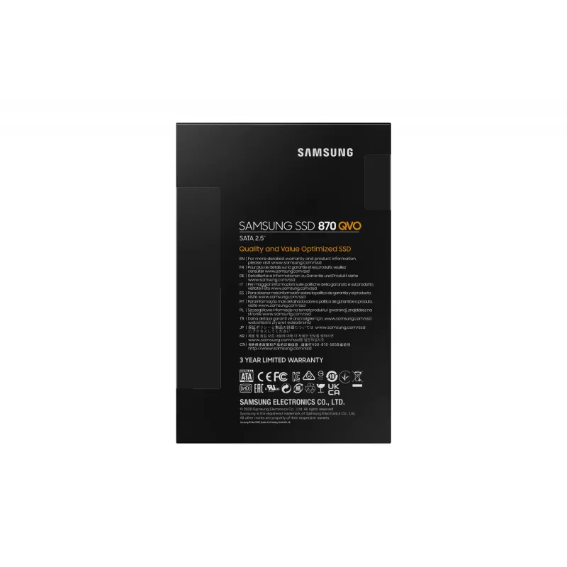 Samsung MZ-77Q2T0 2 TB 2.5 inch Serial ATA III V-NAND MLC