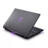GIGABYTE AORUS MASTER 18 BYHC5DED65SP sülearvuti Intel Core Ultra 9 275HX 45,7 cm (18 tolli) WQXGA 32 GB DDR5-SDRAM 2 TB SSD NVIDIA GeForce RTX 5080 Wi-Fi 7 (802.11be) Windows 11 Pro Saksa must