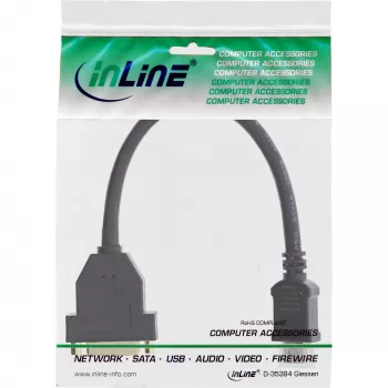 InLine HDMI-DVI adapter, HDMI A-pistik / DVI emane, 0,2 m