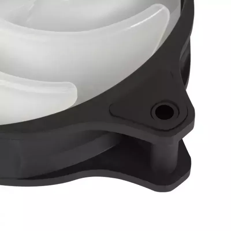 Ventilaator Silverstone Air Blazer 120R 12 cm Must Läbipaistev Hüdrauliline Laager