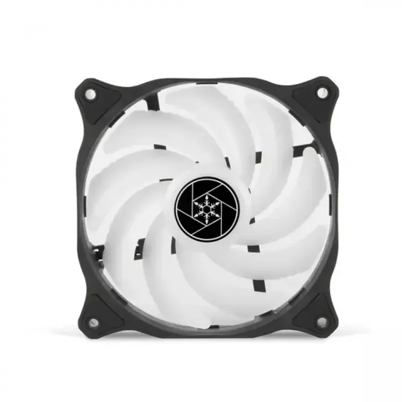 Ventilaator Silverstone Air Blazer 120R 12 cm Must Läbipaistev Hüdrauliline Laager