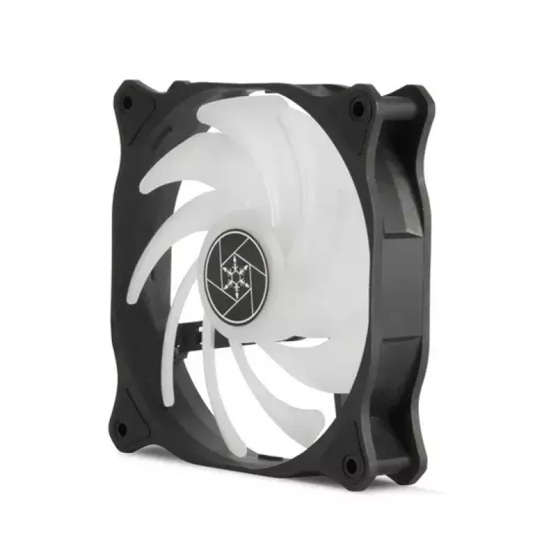 Ventilaator Silverstone Air Blazer 120R 12 cm Must Läbipaistev Hüdrauliline Laager