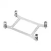 Õhkjahuti Silverstone XE04-2066 Must Silver 6.8 mmH2O Dual ball bearing