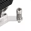 Õhkjahuti Silverstone XE04-2066 Must Silver 6.8 mmH2O Dual ball bearing