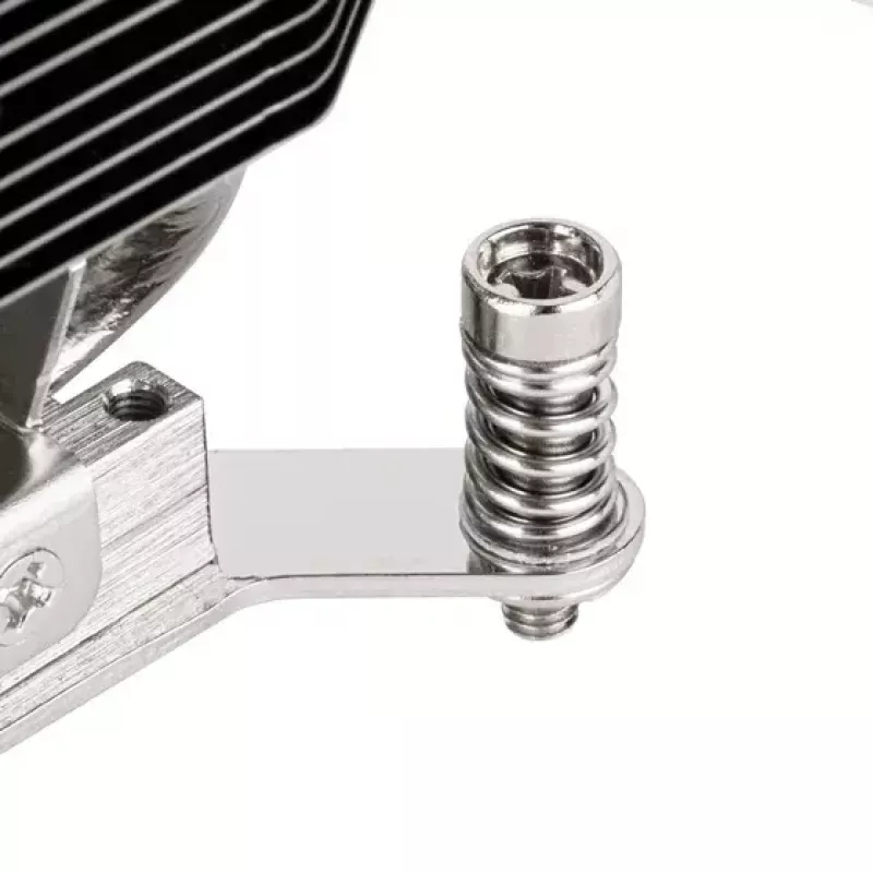 Õhkjahuti Silverstone XE04-2066 Must Silver 6.8 mmH2O Dual ball bearing