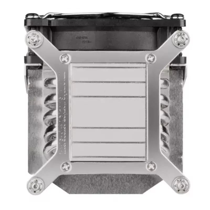 Õhkjahuti Silverstone XE04-2066 Must Silver 6.8 mmH2O Dual ball bearing