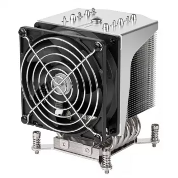 Õhkjahuti Silverstone XE04-2066 Must Silver 6.8 mmH2O Dual ball bearing