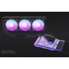 Alphacool Eiswolf 2 AIO 360 mm GPU jahuti RTX 4090 Founders Editionile tagumise plaadiga