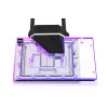 Alphacool Eiswolf 2 AIO 360 mm GPU jahuti RTX 4090 Founders Editionile tagumise plaadiga