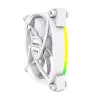 Ventilaatorimoodul Montech AX120 PWM 120mm 12V 3-pin 4-pin Valge